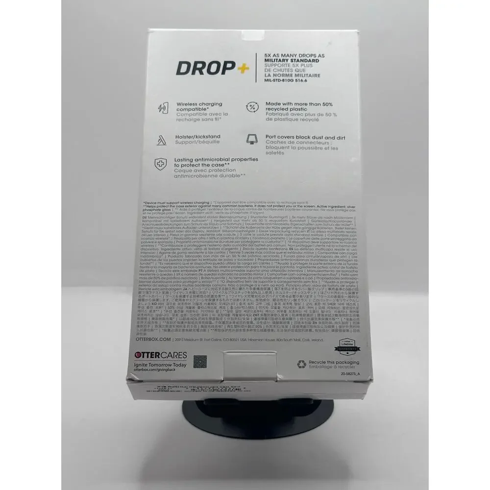 OtterBox Defender Pro Series iPhone 15 Pro Max Black MagSafe Case NWT